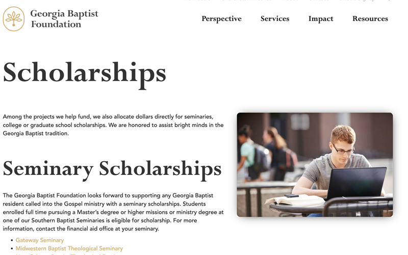 Scholarship Poster